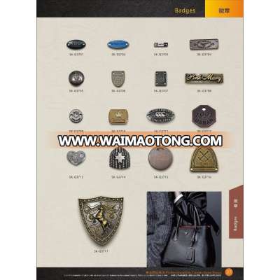 Wholesale custom pin badge made with metal hot sale for clothes and bags