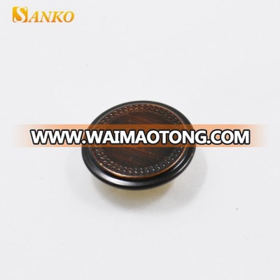 Anti brass customized brass snap button for lady's jackets